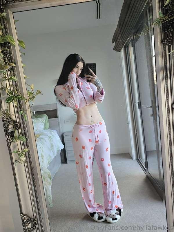 do i look cute in my PJs? 🤭💞