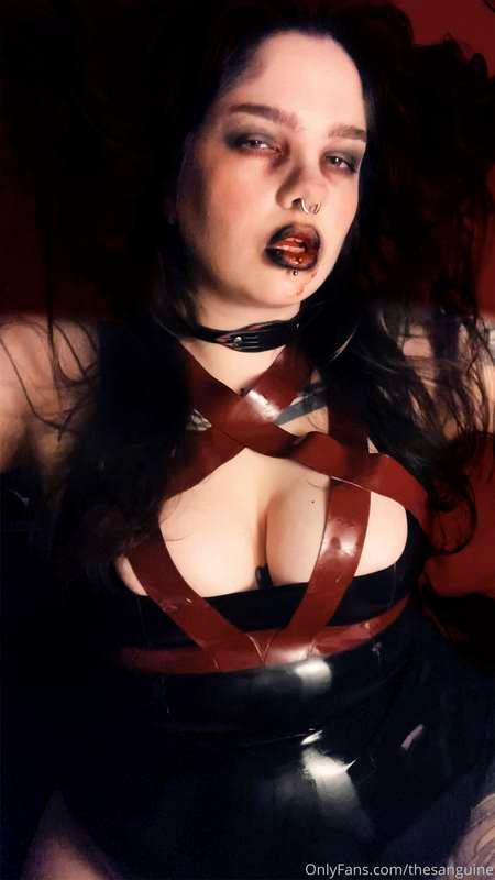 Only fitting for someone bearing the name Sanguine to turn t..