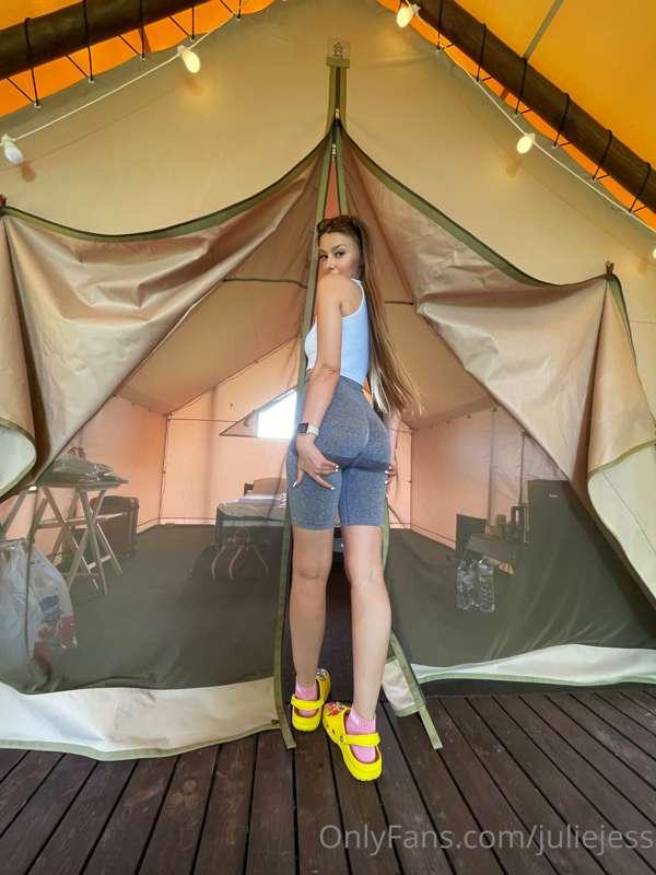 there is a lot of space in my tent :) I want a few more men ..
