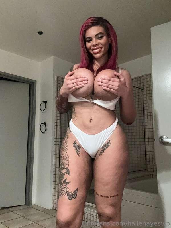 my tits are too heavy, can you hold em for me? ❤️