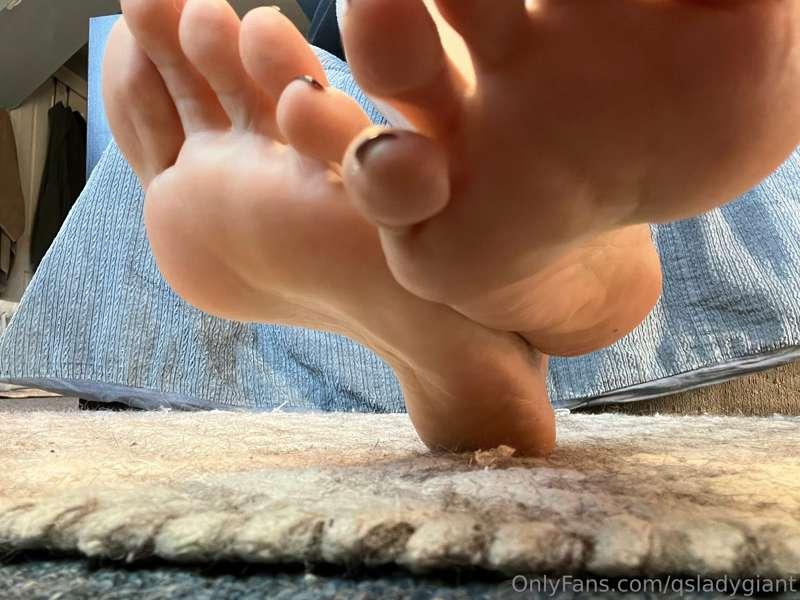 Just a speck under my feet.