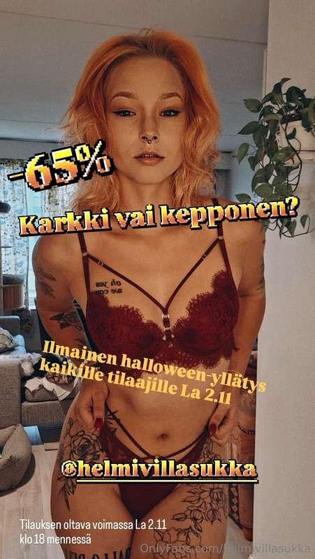 Pysythän kuulolla lauantaina😍😈