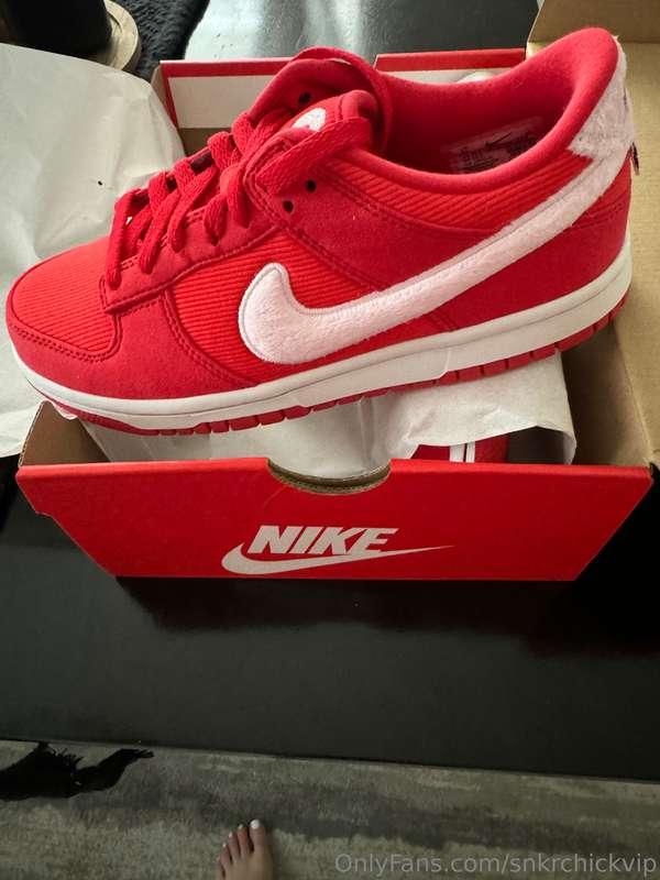 Got the Valentine’s Day dunks in today!! I love the bright r..