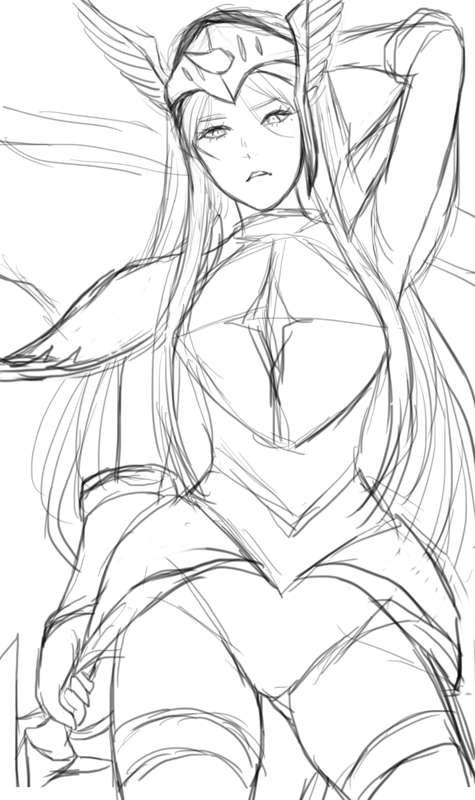Estrilda from Afk Arena (sample)