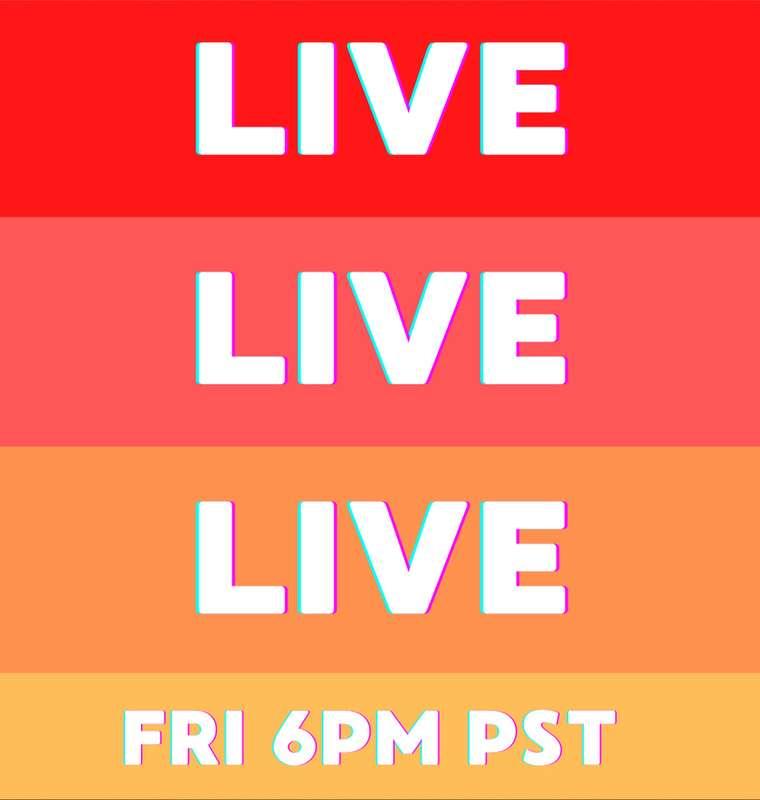 ONE HOUR until i'm LIVE!!!!!!!👀👀👀