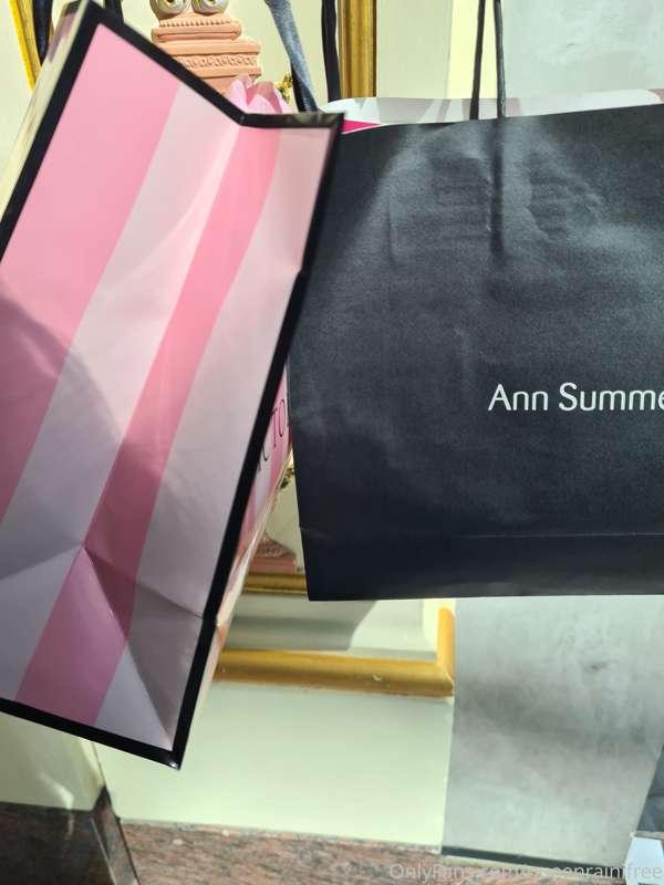 I went shopping! Who wants panties?