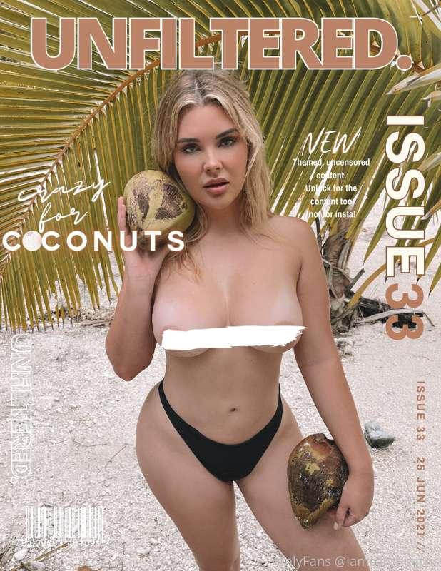 Are you crazy for coconuts? 😝 UNFILTERED. is BACK for a limi..
