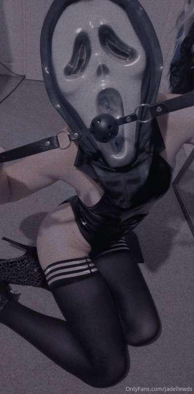 Ass, ass, gag ball 👀👻