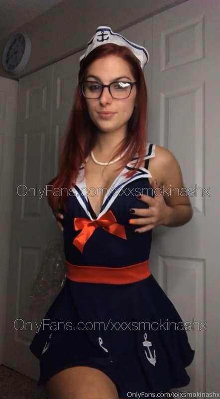 Sailor Ash ready to drain your cock 😏