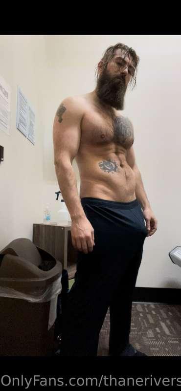How do you like the hair? Oh, also you can see my cock a bit..