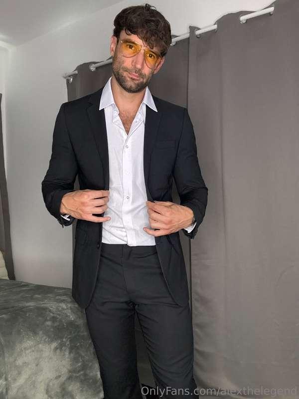 What’s sexier—me in a suit, or me out of it?