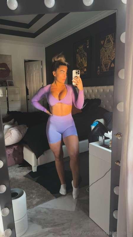 lowkey loving this color on me 💜