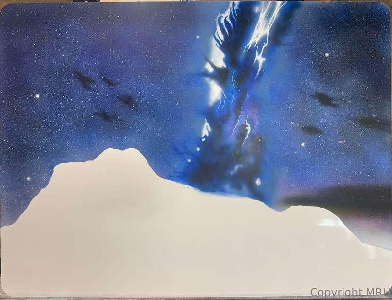 Now to build up the foreground to bring it all together.