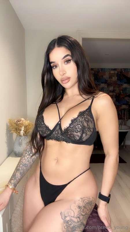 I’m all dressed up in my slutty lingerie. What we doing next..