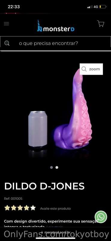 Does anyone present me with this dildo? You will get a perso..