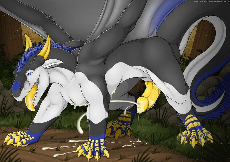BeauwolfHusky dragon [Commission]