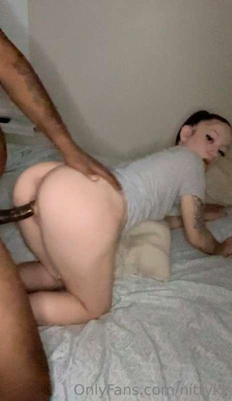 hard backshots face down ass up while he nuts all over my pu..