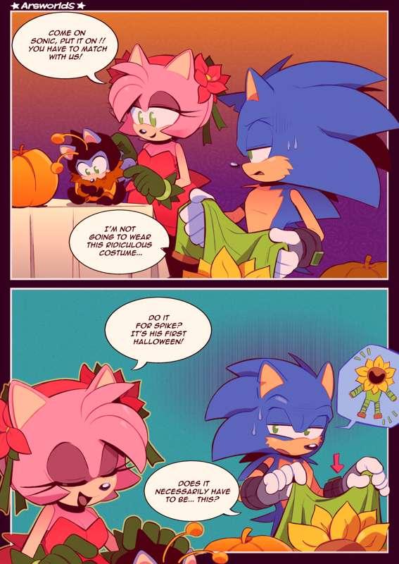 "sunflower"  halloween special comic no.6 🌻🎃
