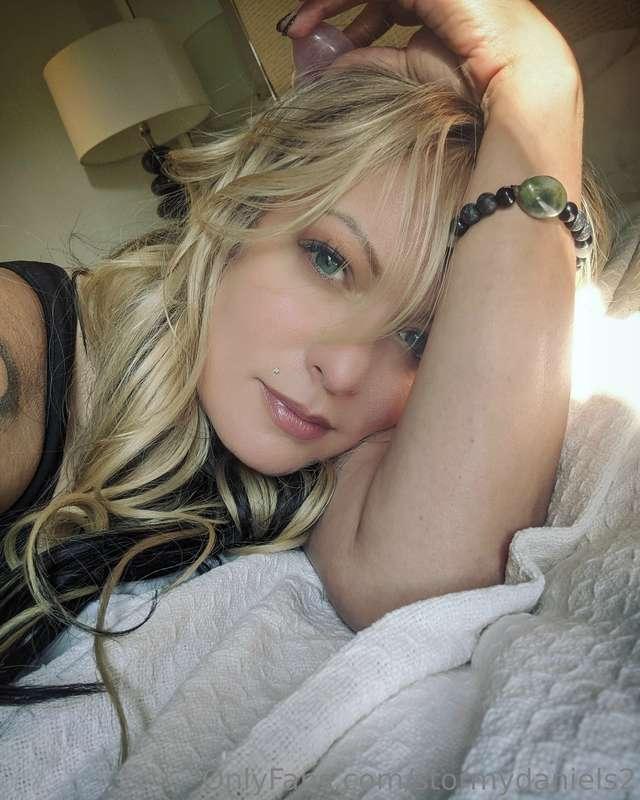 Relaxing in Bed