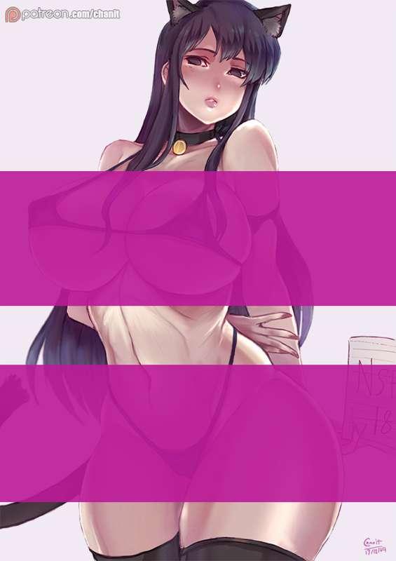 Komi Shouko black cat [ Complete version uplaod ]