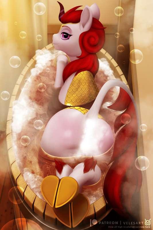 Very hot bathroom
