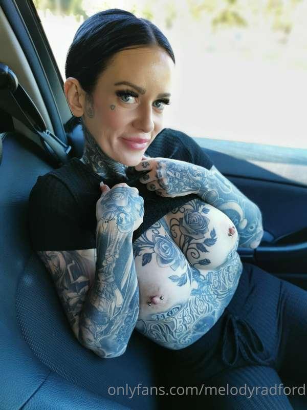 Wonder who seen me topless on my car 😉