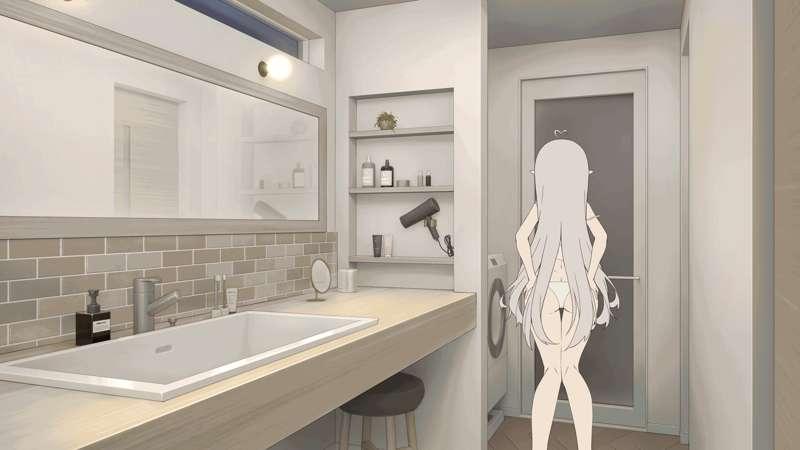 Changing clothes animation