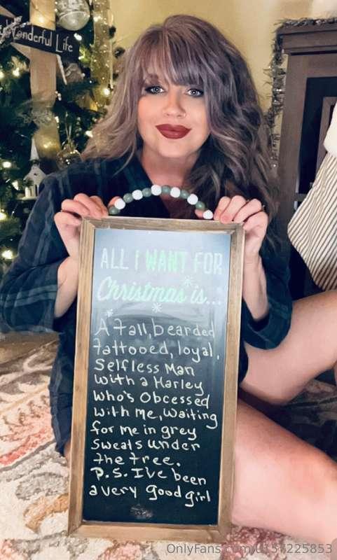 I made my Christmas wish list and if Santa doesn’t bring it ..