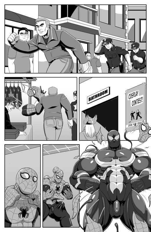 Venom X Wolverine (Commissioned comic) Full