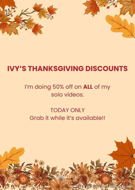 🦃 THANKSGIVING DISCOUNTS 🦃Happy Thanksgiving love! I wanted ..