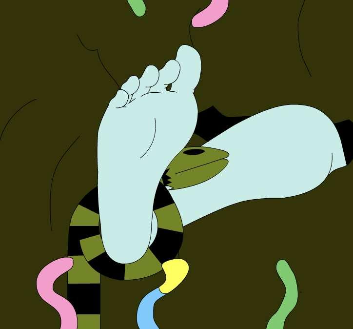 Oct Update - Sally's Foot Stuck
