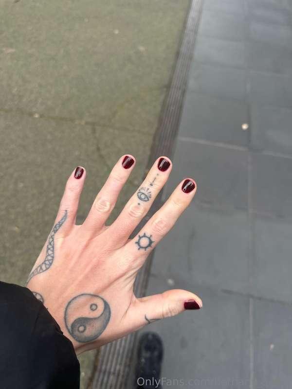 Tip below to contribute to my nails (they were $45) and rece..
