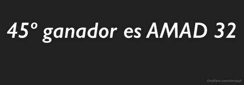 FELICIDADES AMAD #32