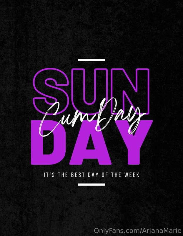 Did you get my Sunday cumday bundle in your DMs? If not, DM ..