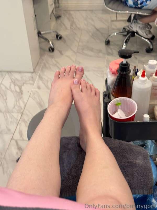got my nails and toes done… wanna pay for it? $140