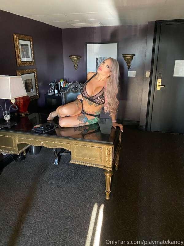In the office today working 😉 
