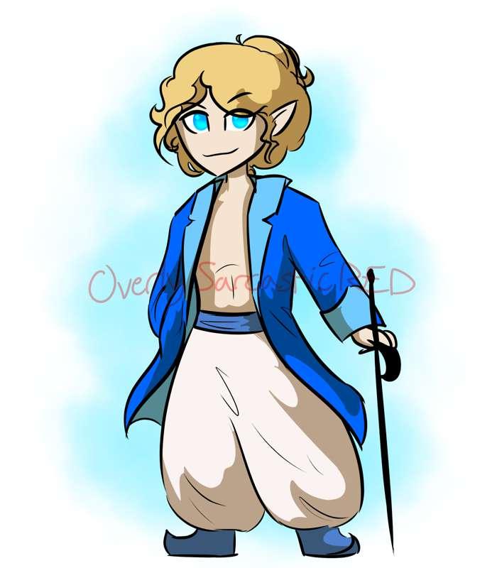 Reward: Half-Elf Bard OC