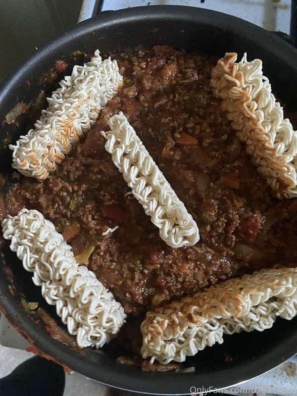 Nobody beats my spaghetti bolognese.