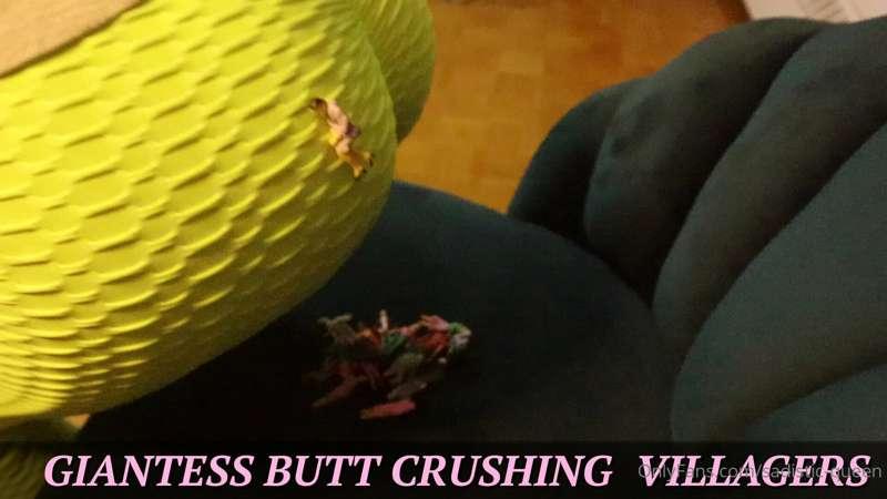 Giantess Butt CRUSHING Villagers - {HD 1080P}
______________..