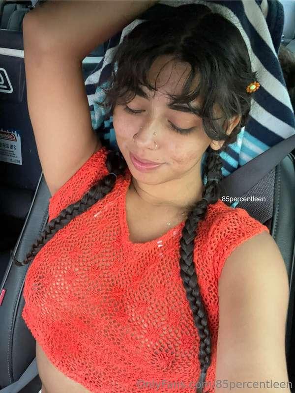 I forgot a bra I wonder if anyone noticed ❤️‍🔥