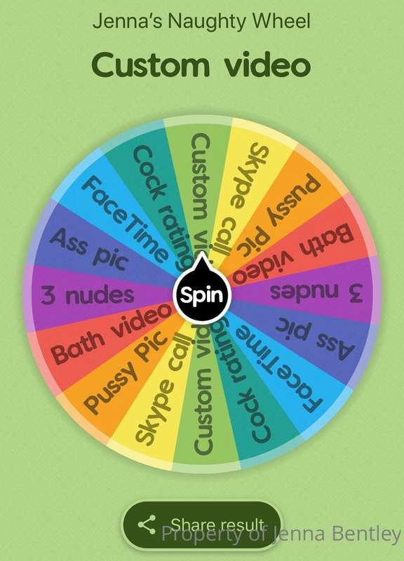 💥 GAME TIME! **SPIN THE WHEEL** 😈💦 5 minute Custom video or ..
