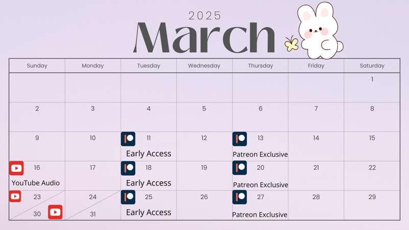 March Calendar!