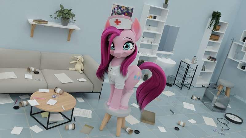 Pinkamena Diane Pie WIP 2