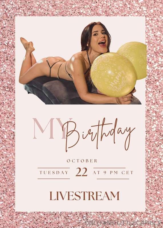 First time I'm throwing a birthday party here lol :) you kno..