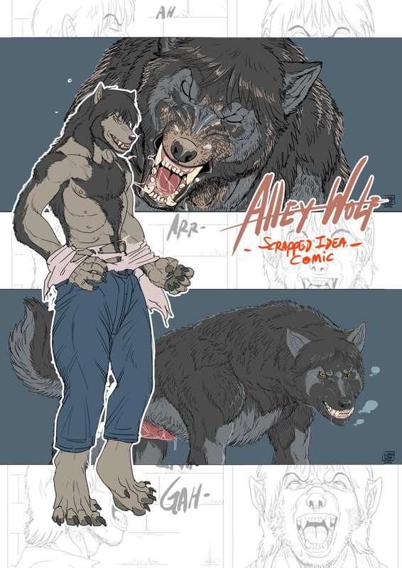 "The Alley Wolf" an Scrapped Idea Comic