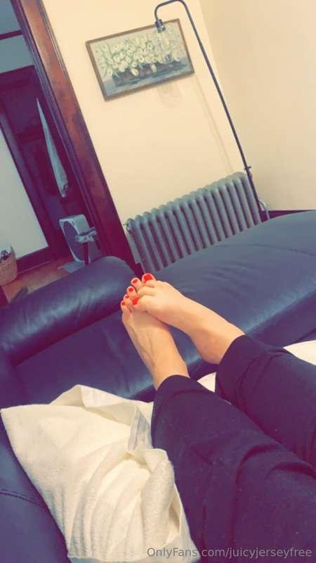 Resting my poor feet