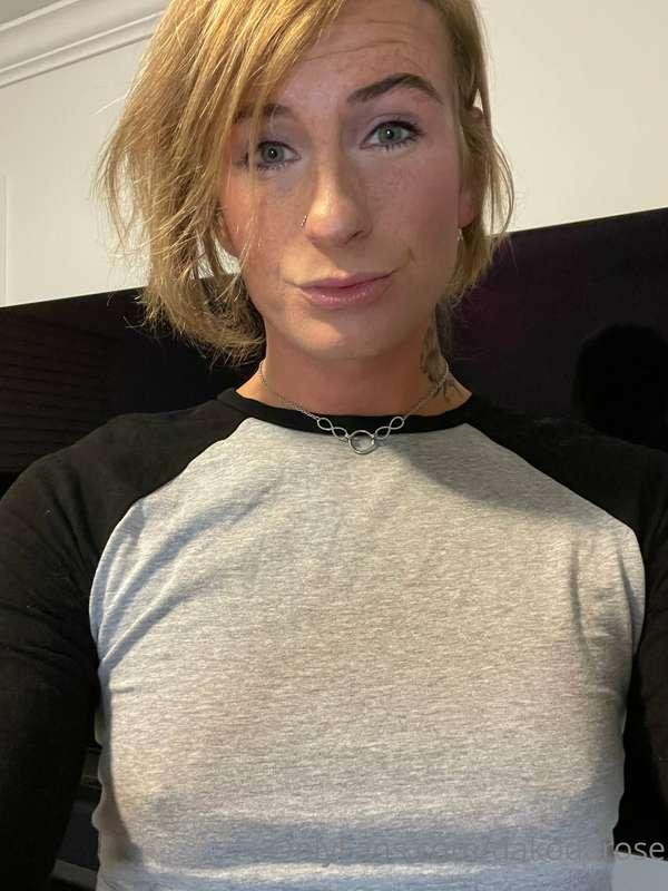 My nipples were soooo hard with that 23 degree day yesterday..
