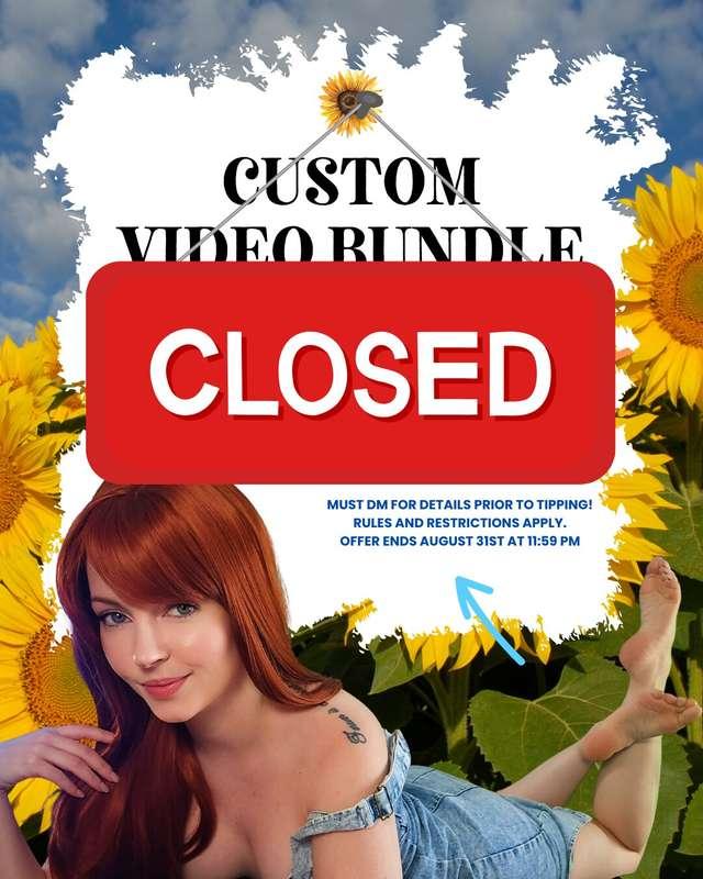 Custom Video Bundle Mega Sale!-This is only available to 5 p..