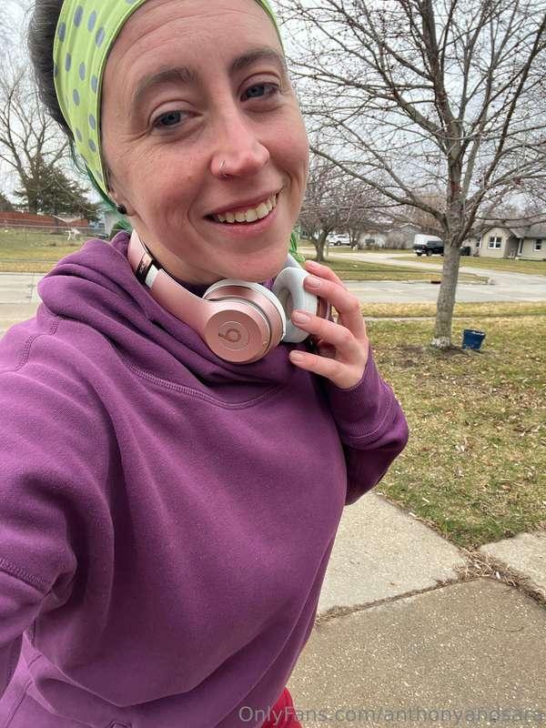 Daily run and workout done!!