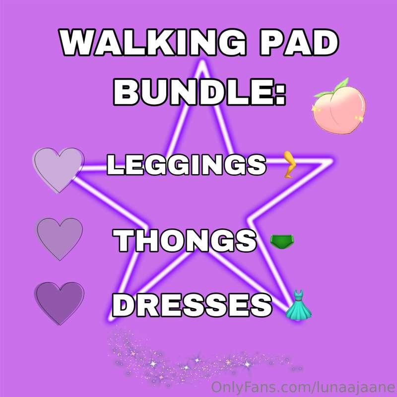NEW WALKING PAD BUNDLE! Three never before seen walking pad ..